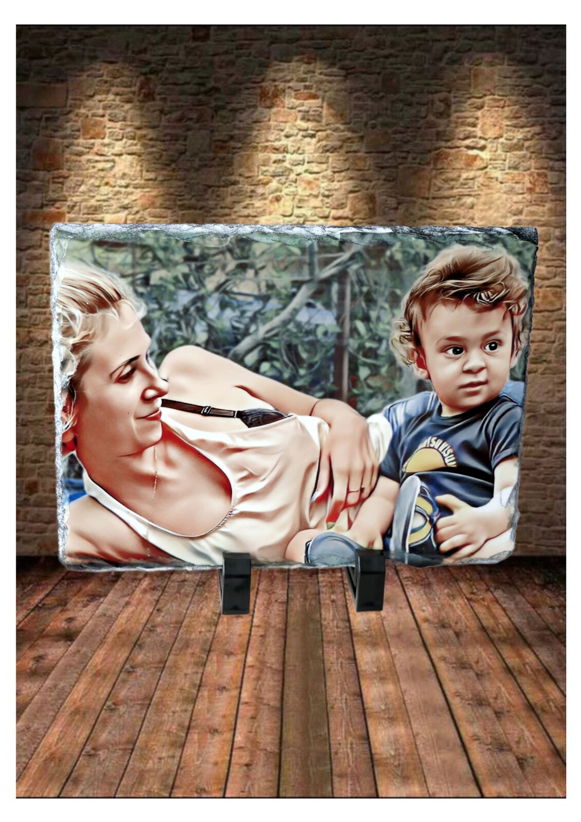 Placă ardezie personalizata SH03
